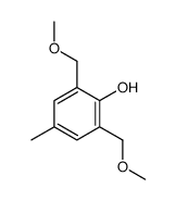 2,6-双(甲氧基甲基)-4-甲基苯酚 结构式