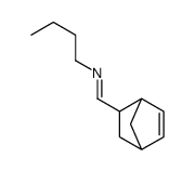 1-Butanamine, N-(bicyclo[2.2.1]hept-5-en-2-ylmethylene)- 结构式