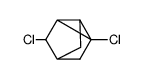 Tricyclo[2.2.1.02,6]heptane, 1,3-dichloro-, stereoisomer (9CI) 结构式