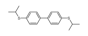 4,4'-二异丙硫基联苯 结构式