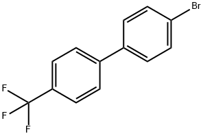 4-溴-4'-(三氟甲基)联苯 结构式