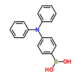 4-硼酸三苯胺 结构式