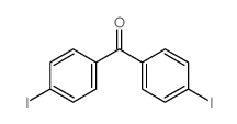 二(4-碘苯)甲酮 结构式