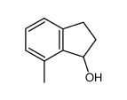 7-甲基-2,3-二氢-1H-茚-1-醇 结构式
