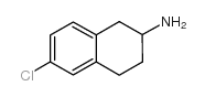 6-氯-1,2,3,4-四氢萘-2-胺 结构式