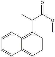 2-(萘-1-基)丙酸甲酯 结构式