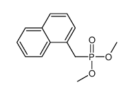 Phosphonic acid, (1-naphthalenylmethyl)-, dimethyl ester 结构式
