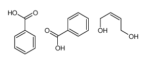 顺-2-丁烯-1,4-二醇二苯甲酸酯 结构式