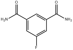 5-氟-1,3-苯二甲酰胺 结构式