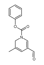 1(2H)-Pyridinecarboxylic acid, 5-formyl-3-methyl-, phenyl ester 结构式