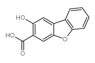 2-羟基二苯并呋喃-3-羧酸 结构式
