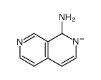 1-氨基-1,2-二氢-2,7-萘啶根(1-) 结构式