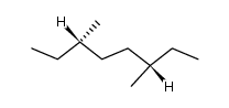 (3S,6S)-3,6-二甲基辛烷 结构式