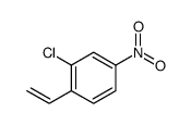 2-氯-1-乙烯基-4-硝基苯 结构式