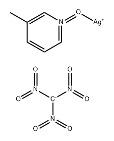Silver(1+), (3-picoline 1-oxide)-, salt with trinitromethane (1:1) (8CI) 结构式