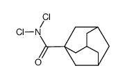 N,N-二氯-1-金刚烷甲酰胺 结构式