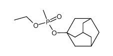 Phosphonic acid, methyl-, ethyl tricyclo[3.3.1.13,7]dec-1-yl ester (9CI) 结构式