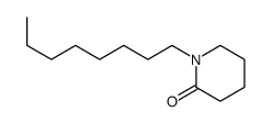 2-Piperidinone, 1-octyl- 结构式