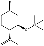 Trimethyl[[(1R)-5β-methyl-2α-isopropenylcyclohexyl]oxy]silane 结构式