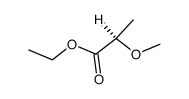 (2R)-2-甲氧基丙酸乙酯 结构式