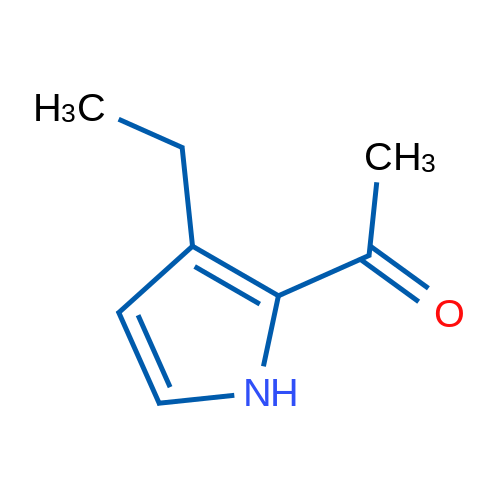 Ethanone, 1-(3-ethyl-1H-pyrrol-2-yl)- (9CI) 结构式