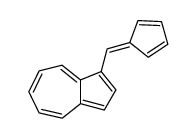 Azulene, 1-(2,4-cyclopentadien-1-ylidenemethyl)- 结构式
