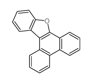 苯并[b]菲并[9,10-d]呋喃 结构式