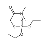Phosphorodithioic acid, S-[2-(dimethylamino)-2-oxoethyl] O,O-diethyl ester 结构式