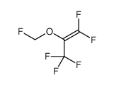 1,1,3,3,3-五氟-2-(氟甲氧基)-1-丙烯 结构式