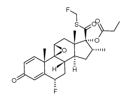 氟替卡松杂质28 结构式