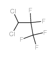 3,3-二氯-1,1,1,2,2-五氟丙烷 结构式