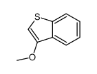 3-甲氧基苯并[b]噻吩 结构式