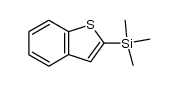 苯并[b]噻吩-2-基三甲基硅烷 结构式