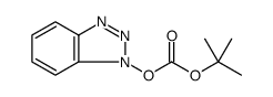 碳酸-1H-苯并三唑-1-基-1,1-二甲基乙酯 结构式