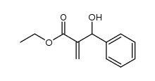β-羟基-α-亚甲基苯丙酸乙酯 结构式