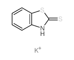2-巯苯噻唑钾盐 结构式