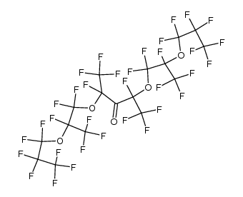4,7,11,14-四氧杂十七烷-9-酮，1,1,1,2,2,3,3,5,6,6,8,10,12,12,13,15,15,16,16,17,17,17-二十二氟-5,8,10,13-四(三氟甲基)- 结构式