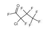 2-氯-2,3,3,4,4,4-六氟丁酰氟 结构式
