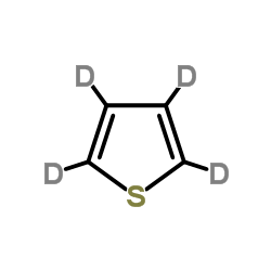 噻吩-D4 结构式