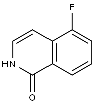 5-氟-2H-异喹啉-1-酮 结构式