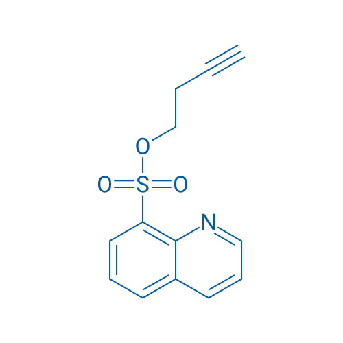 But-3-yn-1-yl quinoline-8-sulfonate 结构式