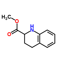 1,2,3,4-四氢喹啉-2-羧酸甲酯 结构式