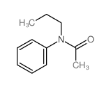 N-丙基乙酰苯胺 结构式