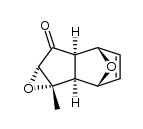 2,5-环氧-6H-茚并[1,2-b]环氧乙烯-6-酮,1a,1b,2,5,5a,6a-六氢-1a-甲基-,(1aα,1bβ,2α,5α,5aβ,6aα)- 结构式