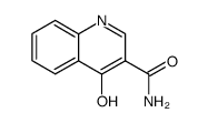 4-羟基-3-喹啉甲酰胺 结构式