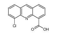 5-氯吖啶-4-羧酸 结构式