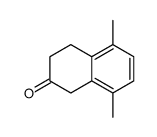 3,4-二氢-5,8-二甲基-2(1H)-萘酮 结构式