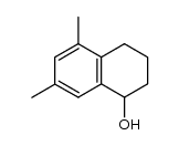 5,7-dimethyl-1,2,3,4-tetrahydronaphthalen-1-ol 结构式