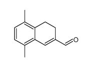 3,4-二氢-5,8-二甲基-2-萘甲醛 结构式