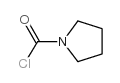 1-吡咯烷羰酰氯 结构式